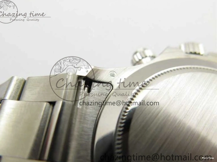 MiroTime 0409 SoftTouch Daytona 116509 KKF 1:1 Best Edition 904L Steel Gray Dial on SS Bracelet A 2459